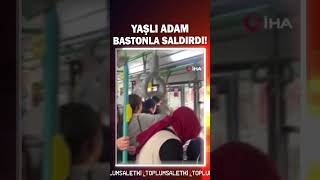 Özel Halk Otobüsünde Bastonlu Kavga: 1 Kişi Yaralandı Resimi