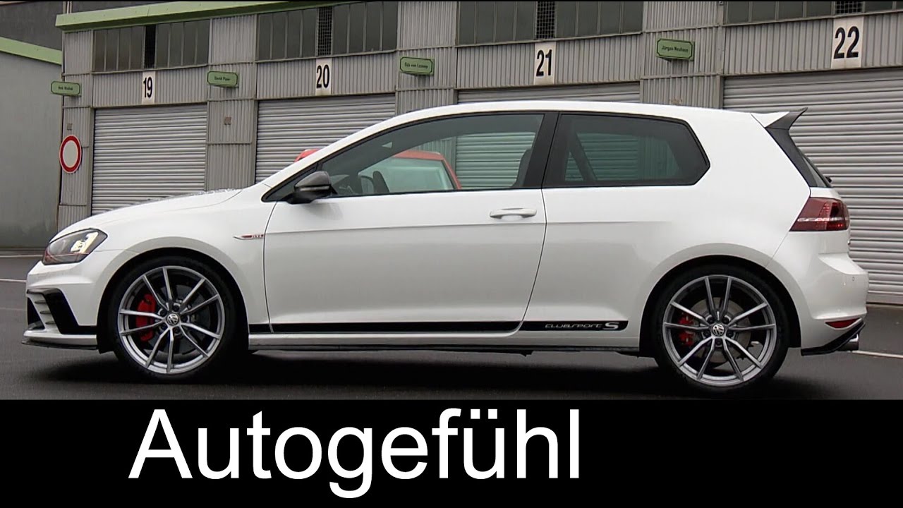 neuero ship unloader VW Golf GTI Clubsport S HOT LAP on Nürburgring Nordschleife - Autogefühl