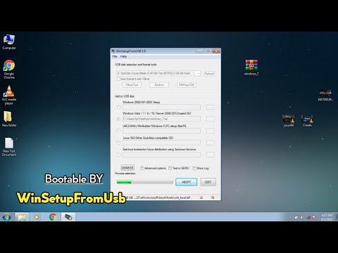 Bootable Pendrive BY WinSetupFromUsb Software | Install Windows 7810 in Pendrive