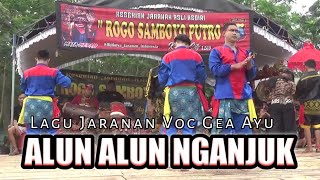 ALUN ALUN NGANJUK - Lagu Jaranan ROGO SAMBOYO PUTRO voc Gea Ayu & Bintang