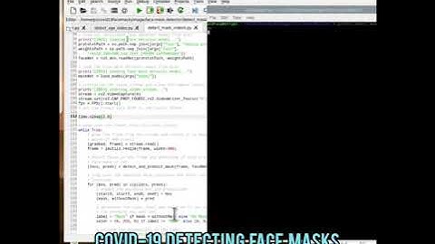 COVID-19 Face Mask Detector with OpenCV, Keras/Tensorflow and Deep Learning
