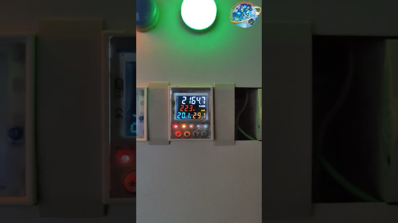 amiciSmart WIFI Energy Meter with Over/Under Voltage, Leakage and Over Current/Load Protection,