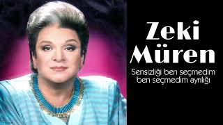 Zeki Müren ~ Sensizliği ben seçmedim ben seçmedim ayrılığı Resimi