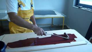 AQUASMART® PU Finish Matte Water based how to prerape and apply