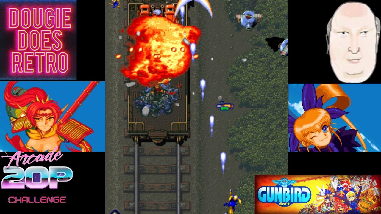 Retro Tech 100 Arcade 20p Challenge Gunbird by PSiKYO - YouTube