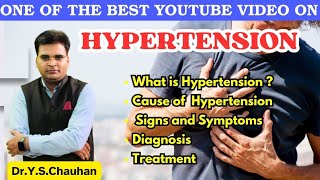 Hypertension || cause sign and symptoms and treatment || high blood pressure