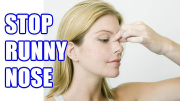 How to Stop a Runny Nose Instantly - Best Home Remedies to Get Rid of Runny Nose Fast