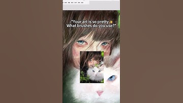 What brushes do you use? #art #drawing #artist#shorts#artist#digitalart#procreate