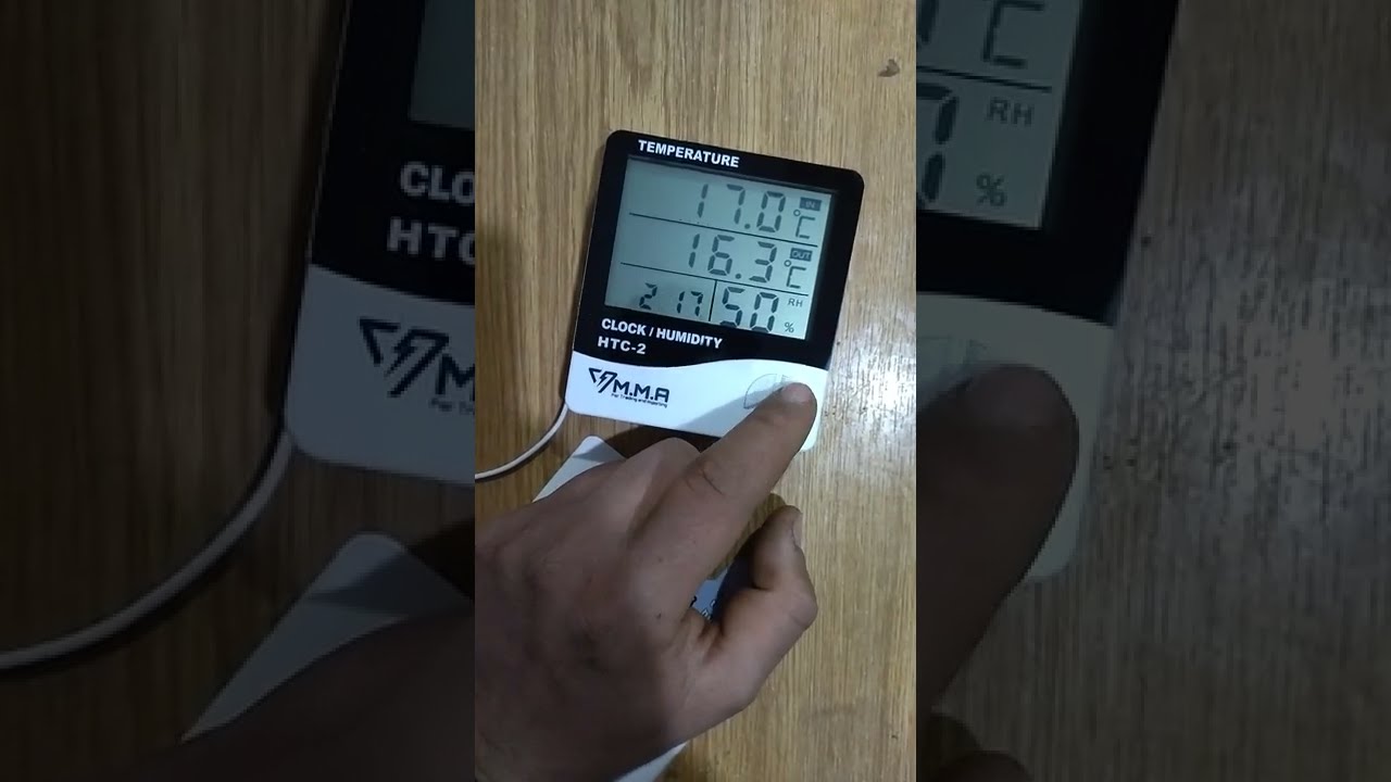 كيفيه استخدام ترمومتر ديجيتال شرح تفصيلي