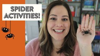 Spider Activities for Kindergarten, First, and Second Grade // fun, Halloween activities in October