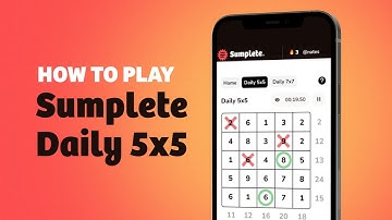 How to Play Sumplete Daily 5x5