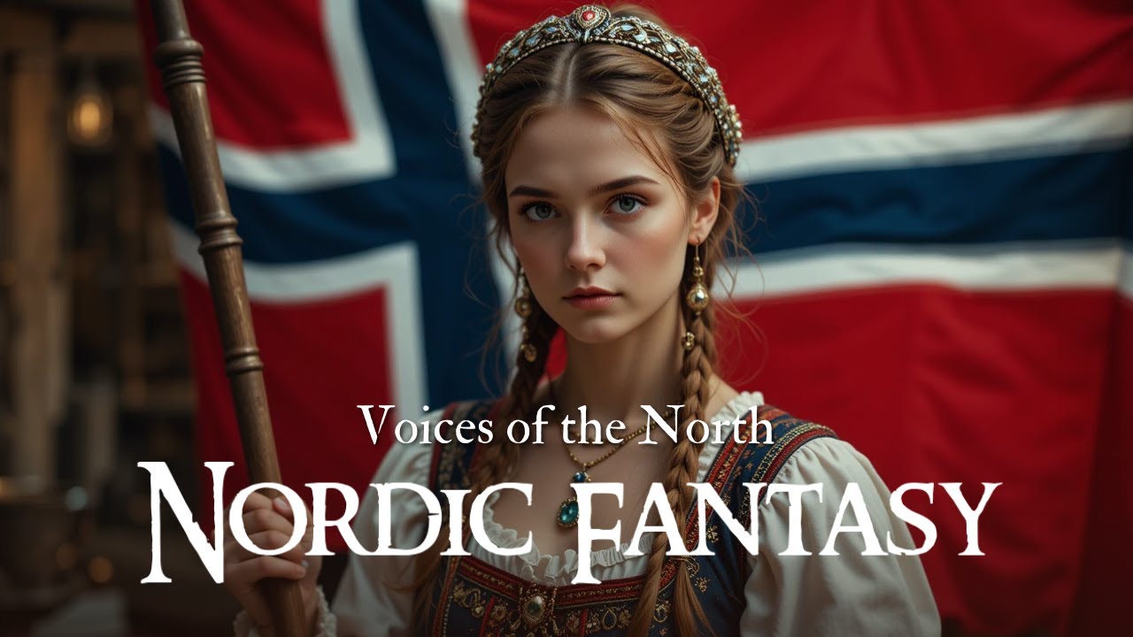 Voices of the North | Storytelling Medieval Viking Song in Norwegian | Nordic Flute, Female Voice