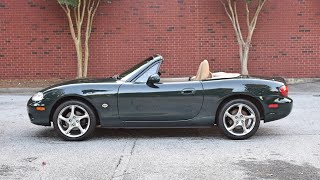 2001 Mazda MX-5 Miata Special Edition 6-Speed:  walk-around & start up