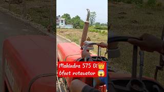 Mahindra 575Di😱 On Rotavator👑6 feet #rotavator #tractor #goviral #farming #mahindra575di #mahindra