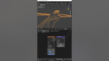 circuit animation - blender geometry node