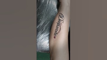 #deepanshi #tattoo #name #india #status #video #life #shorts #india
