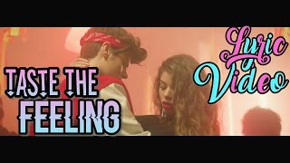 Abraham Mateo - Taste the Feeling (Lyric Video)