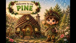 Pine Shows the House in Flowerland 🌲🏡
