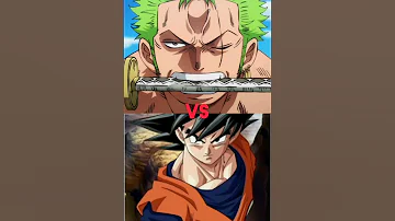زورو ضد غوكو مين اقوى Shorts انمي 