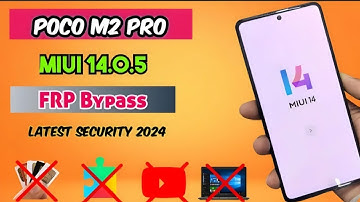Poco M2 Pro MIUI 14.0.5 Frp / Google Lock Bypass without PC | All Poco | Redmi FRP Bypass#frpbypass