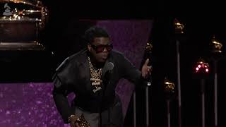 THERON THOMAS Wins Songwriter Of The Year, Non-Classical | 2024 GRAMMYs Acceptance Speech