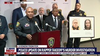 Migos rapper Takeoff investigation: Suspect charged in the murder, police say | LiveNOW from FOX