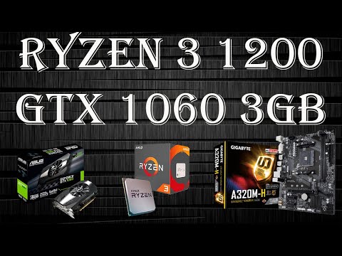 Батька всех райзенов! Ryzen 3 1200, GTX 1060 3Gb! 30+ игр в 2022 году!