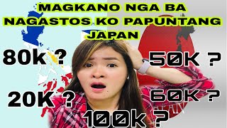 MAGKANO NGA BA NAGASTOS KO PAPUNTANG JAPAN ? | Japan Trainee | Kumamoto, Japan