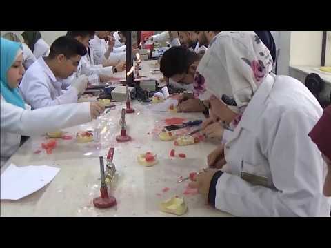 كلية الرافدين الجامعة قسم طب الاسنان مختبر صناعة الاسنان للمرحلة الثالثة