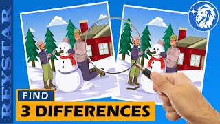 FIND 3 DIFFERENCES - CARTOON EDITION | REYSTAR BRAIN GAMES screenshot 2