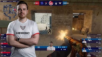 sjuush 1vs3 clutch, Heroic vs sYnck - EU RMR Open Qualifier | CS2