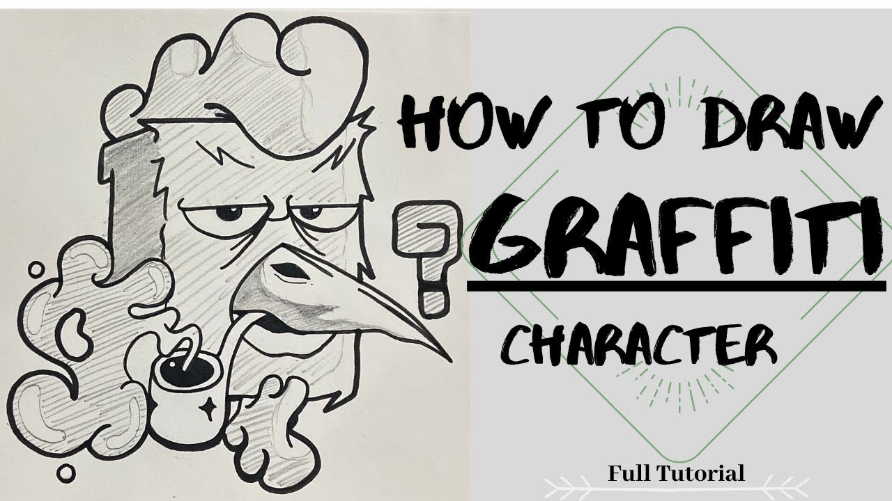 How To Draw Graffiti Step By Step