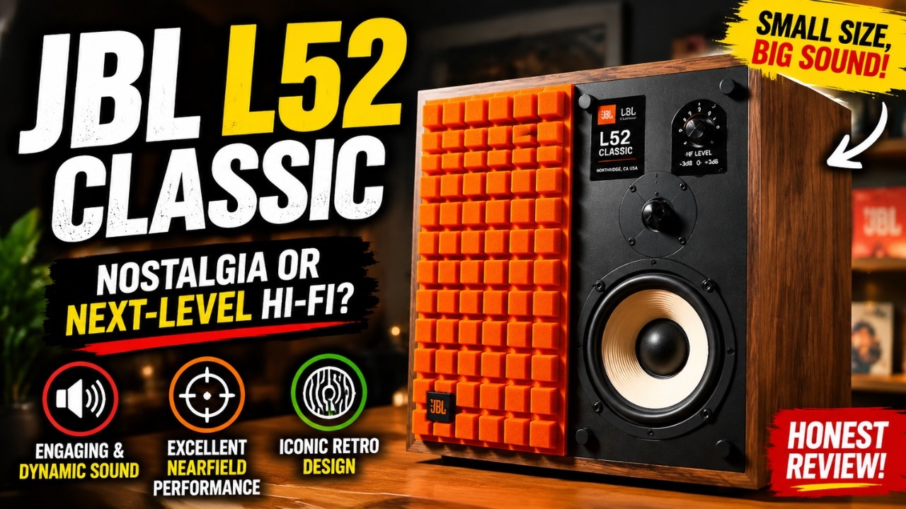 JBL L52 Classic Review: Retro Speaker That Surprises! - YouTube