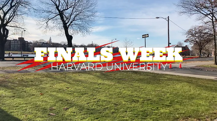 HARVARD UNIVERSITY: Finals Week Vlog
