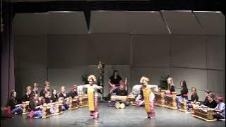 Pendet Penyambutan - Dancers Nanik Wenten and Weni Michelstein | USD Gamelan Ensemble