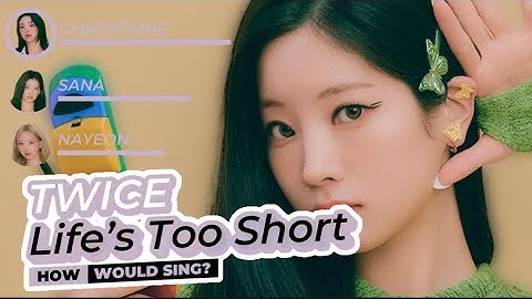 How Would TWICE Sing “Life’s Too Short” (aespa) [Vertical Video]