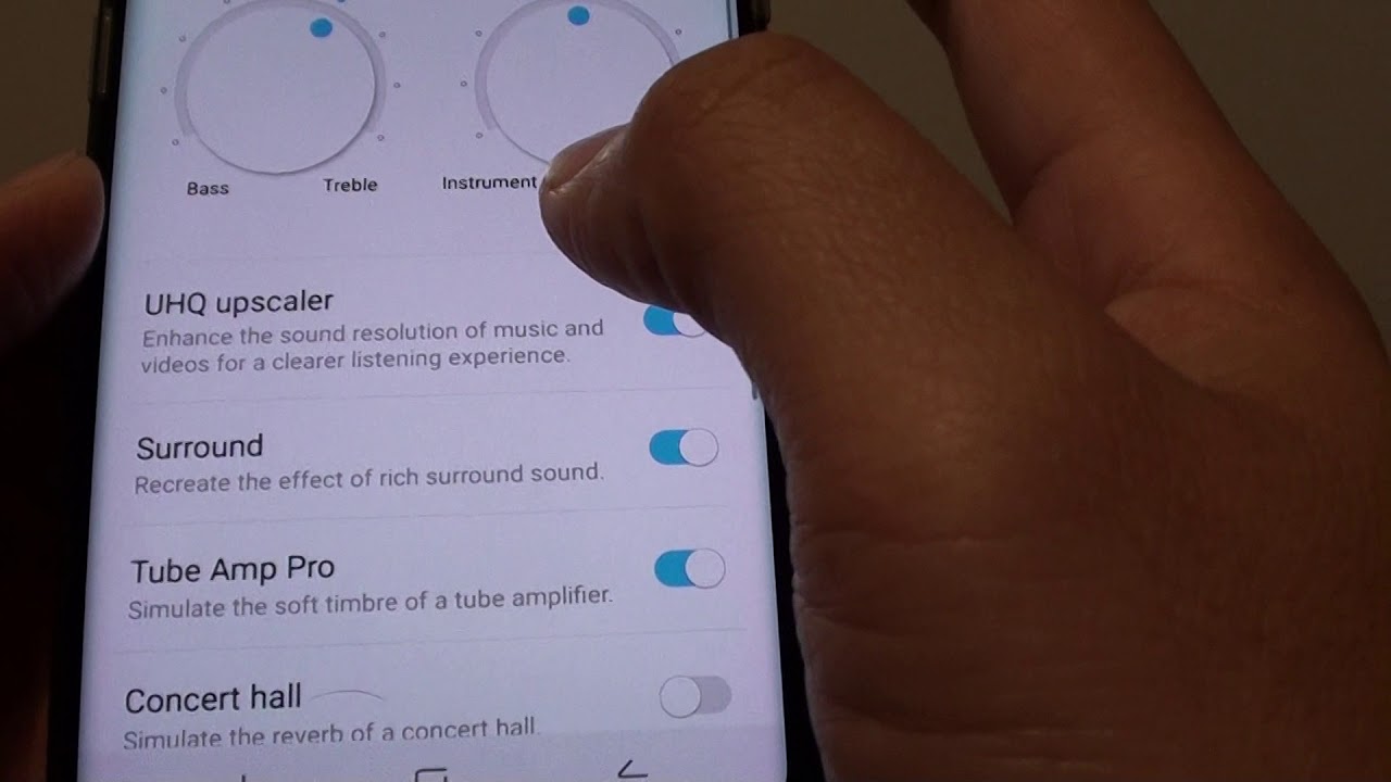 Samsung Galaxy S8 How To Enable Disable Surround Sound Youtube