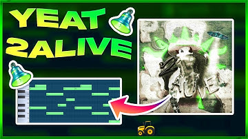 HOW TO MAKE INSANE BEATS FOR YEAT (2 ALIVË TUTORIAL)