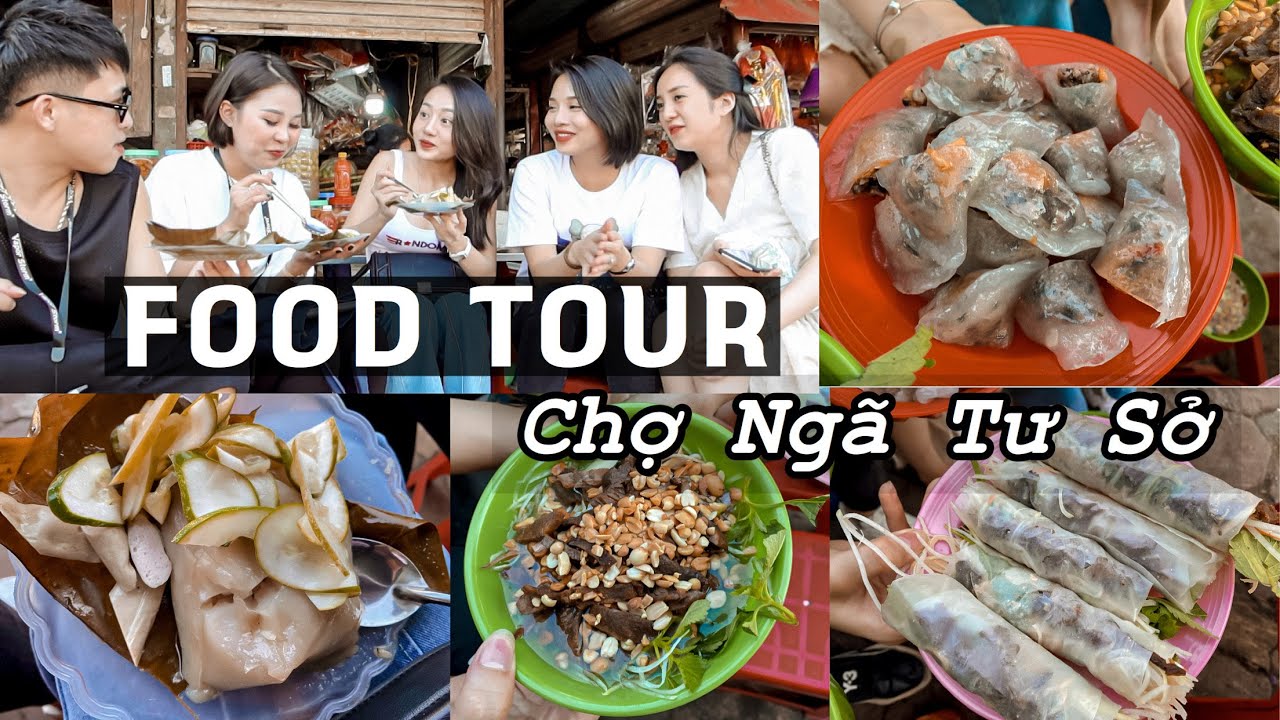 gemini ngã tư sở 2022 FOODTOUR HÀ NỘI | Một Vòng Chợ Ngã Tư Sở Ghé Thăm Quán Bánh Giò 28 Năm - Bánh Bột Lọc Ngon Thần Sầu