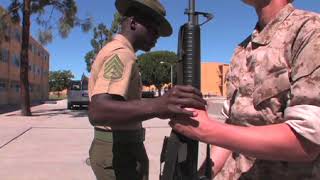 USMC DRILL INSTRUCTORS DESTROY RECRUITS!