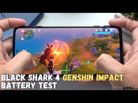 Xiaomi Black Shark 4 Genshin Impact Gaming test Max Setting | Snapdragon 870, 144Hz Display