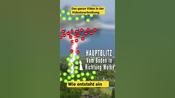 So entsteht ein Blitz bei einem Gewitter 🌩️
