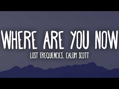 Where Are You Now - Lost Frequencies & Calum Scott (Lyrics)