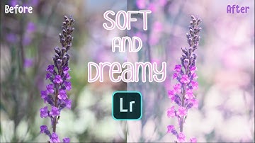 How to EDIT SOFT & DREAMY TONE MACRO Photo on Lightroom Mobile | Free Preset DNG