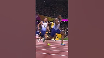 Thumbnail of Usain Bolt’s last race #shorts
