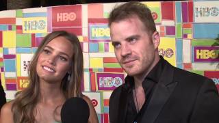 Bailey Noble & Robert Kazinsky: HBO Emmy Party Exclusive Interview | ScreenSlam