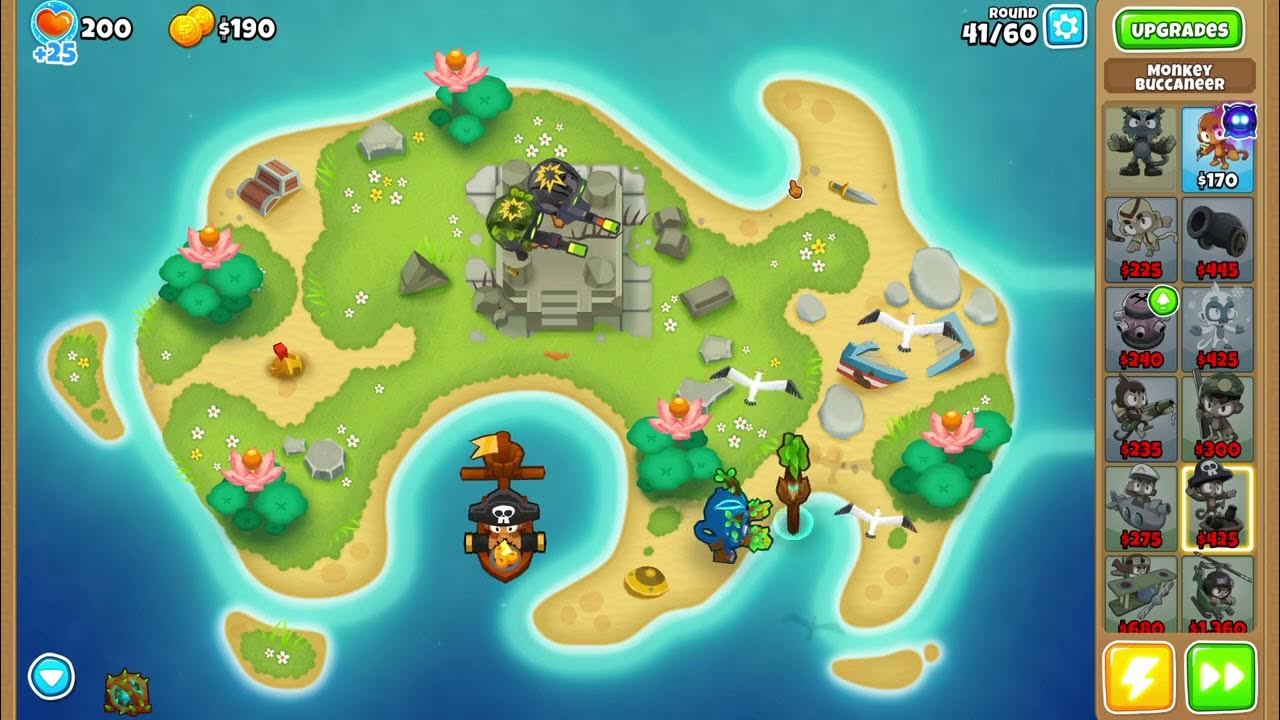 Bloons TD 6 Lotus Island Easy Deflation Strategy Guide YouTube