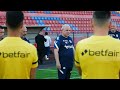 Antrenamentul oficial al băieților noștri înaintea meciului cu Borac Banja Luka!