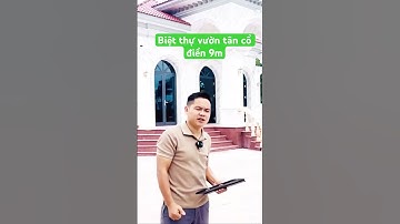 Bàn giao biệt thự mái Nhật tân cổ điển mặt tiền 9m | Thiết kế & thi công#BiệtThựMáiNhật