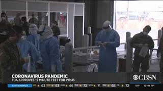 FDA Green Lights Rapid Coronavirus Test That Can Provide Results In Under 15 Minutes